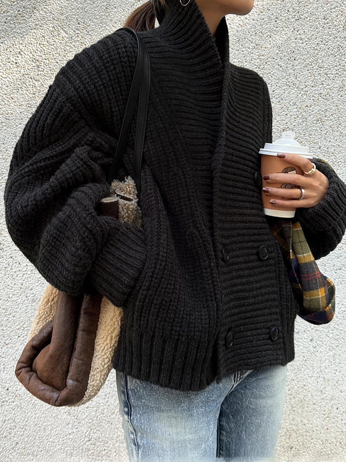 Mollie | Women's Knitted Vest Chunky Knit