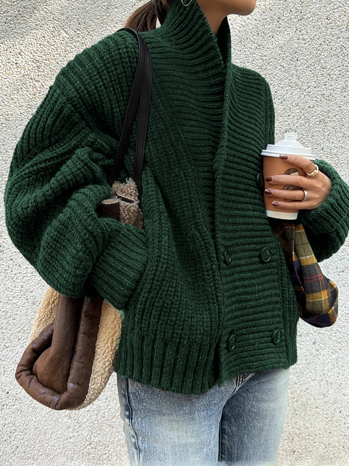 Mollie | Women's Knitted Vest Chunky Knit