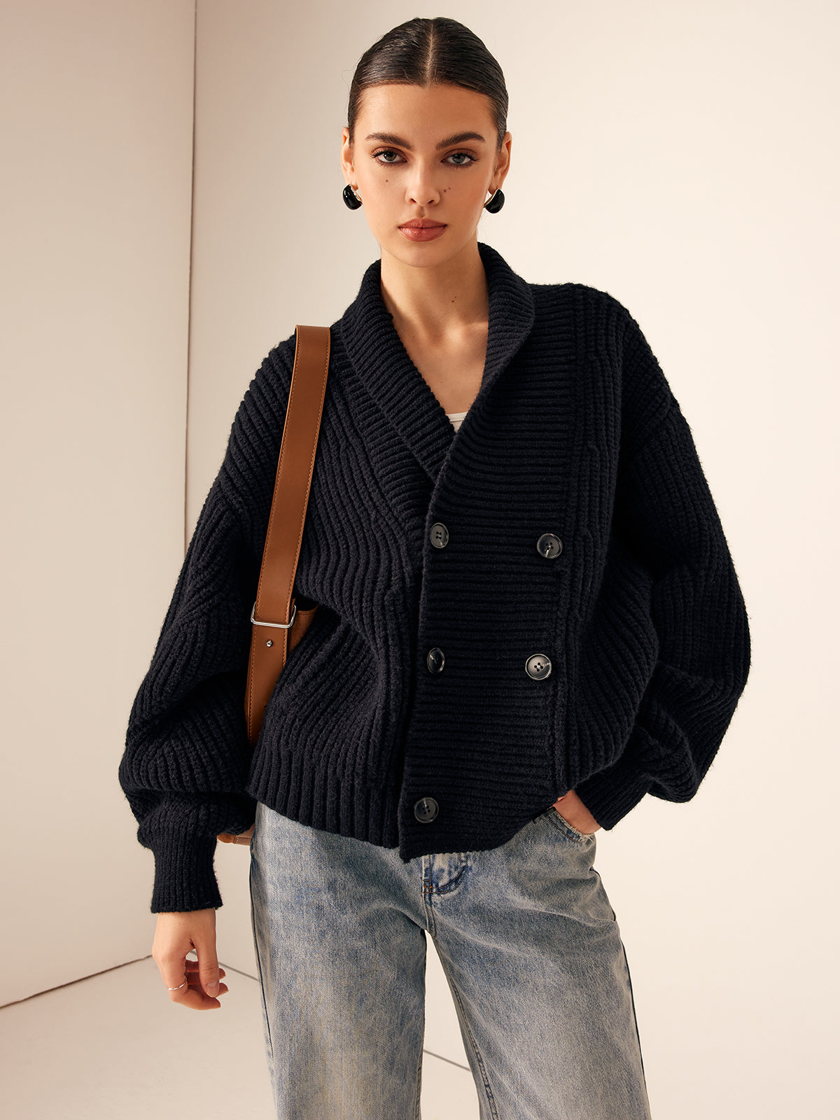Mollie | Women's Knitted Vest Chunky Knit