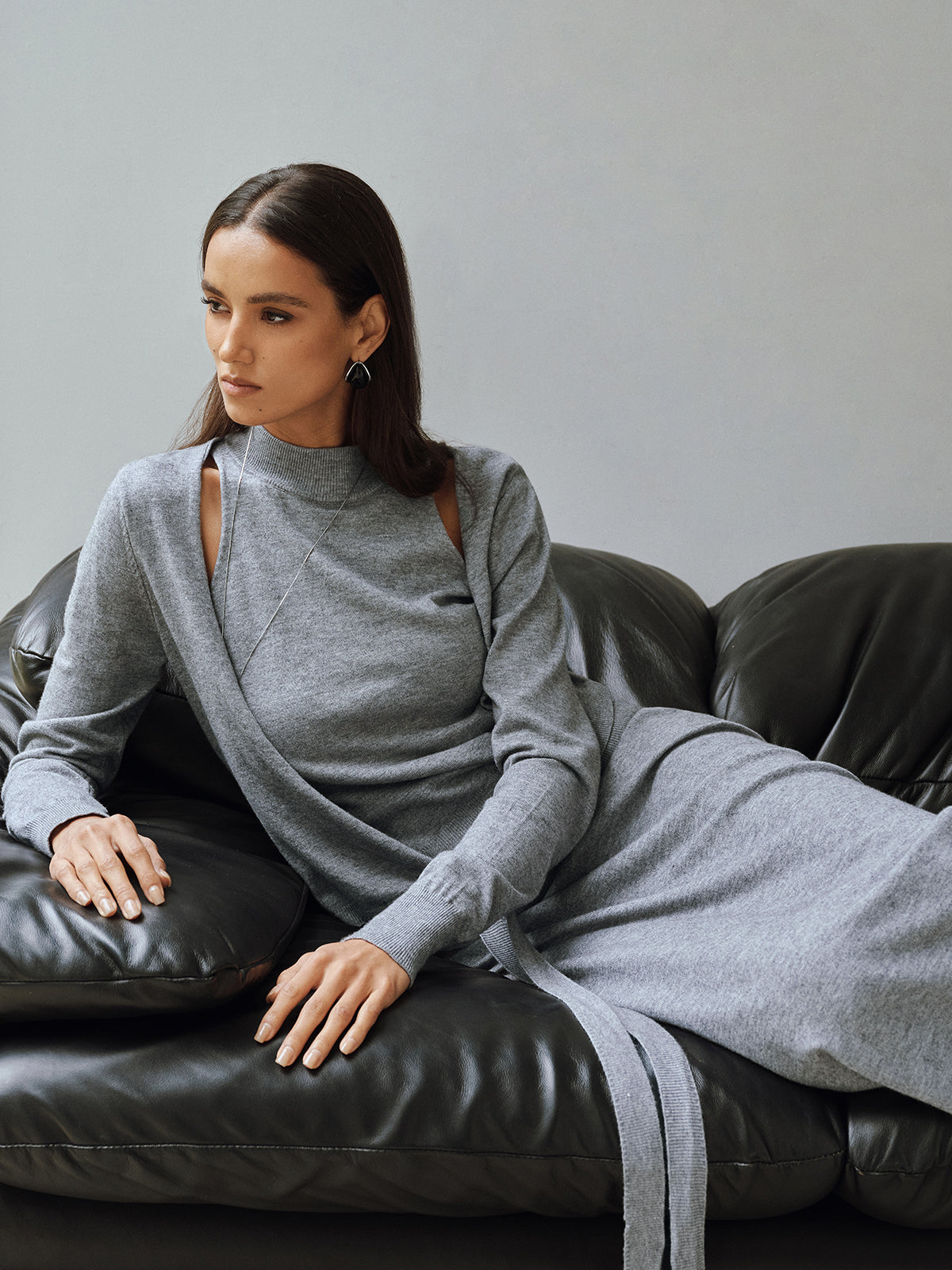 Georgina | Dress with Cut-out Shoulder Details