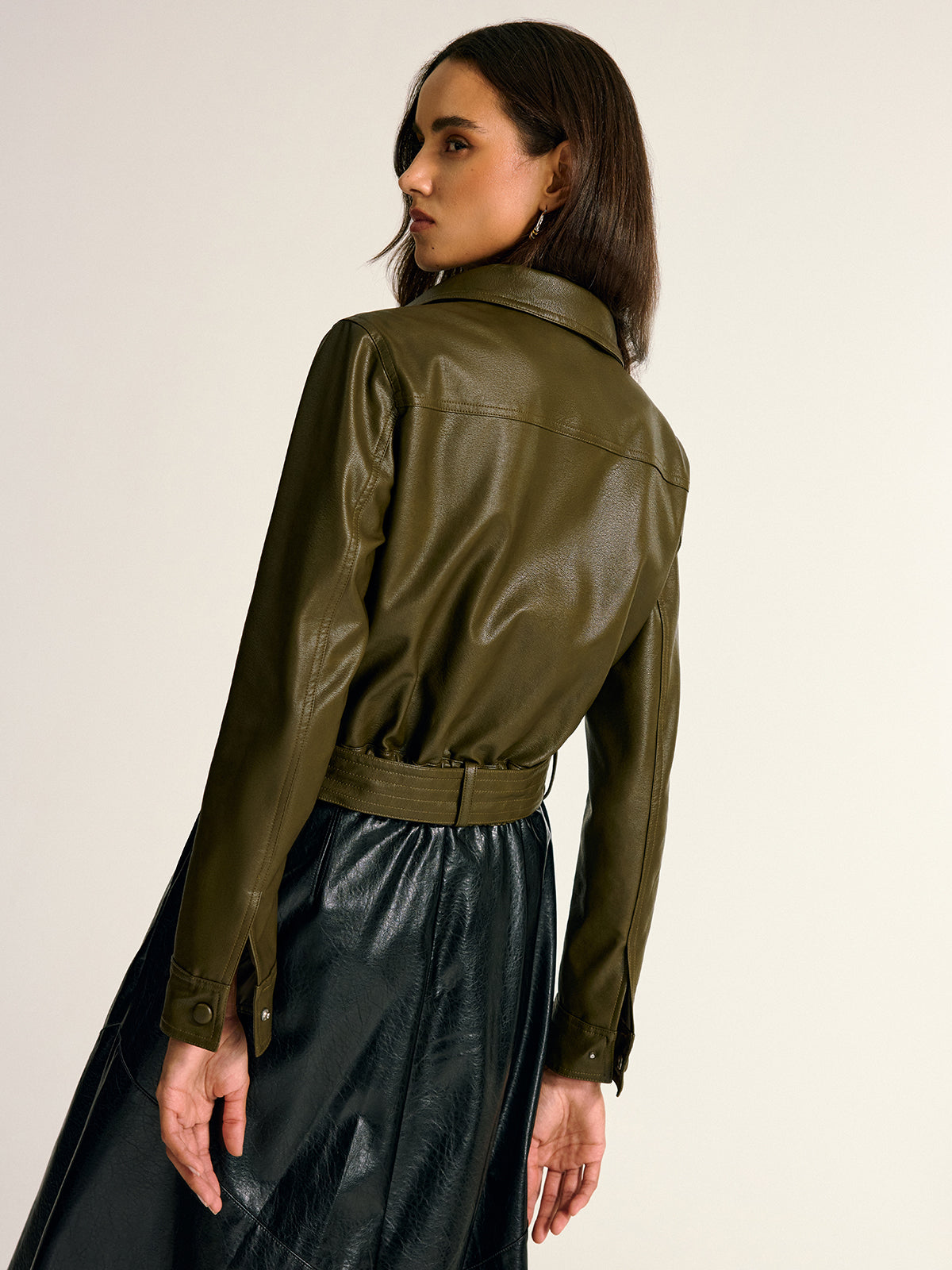 Kami | Shirt Jacket with Utility Pockets and Belt