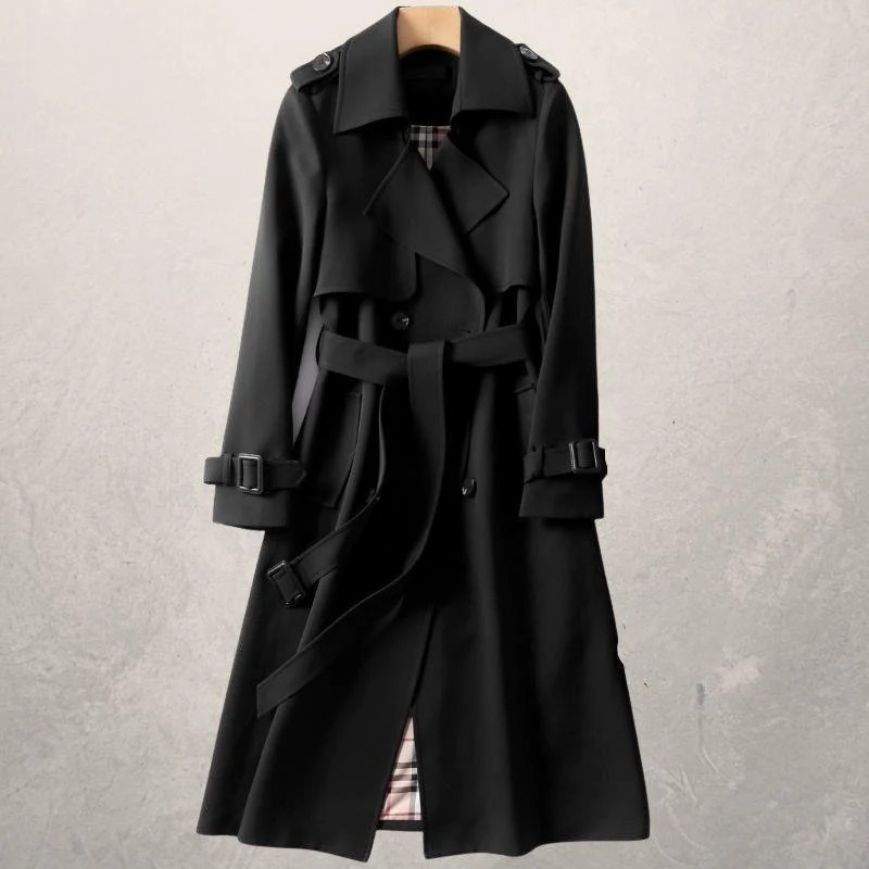 Maryrose | Double-breasted Fitted Trench Coat
