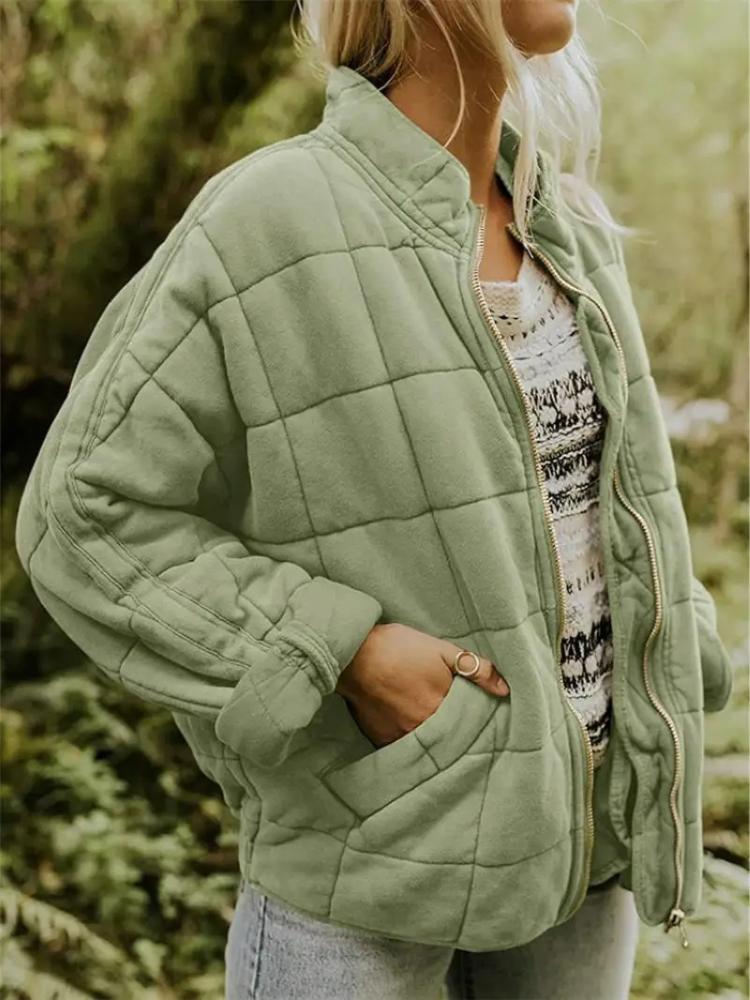 Capri | Jacket With Diamond Stitching