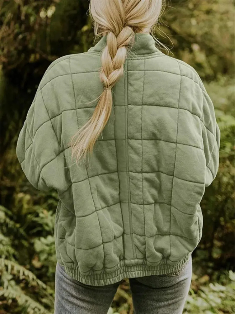 Capri | Jacket With Diamond Stitching