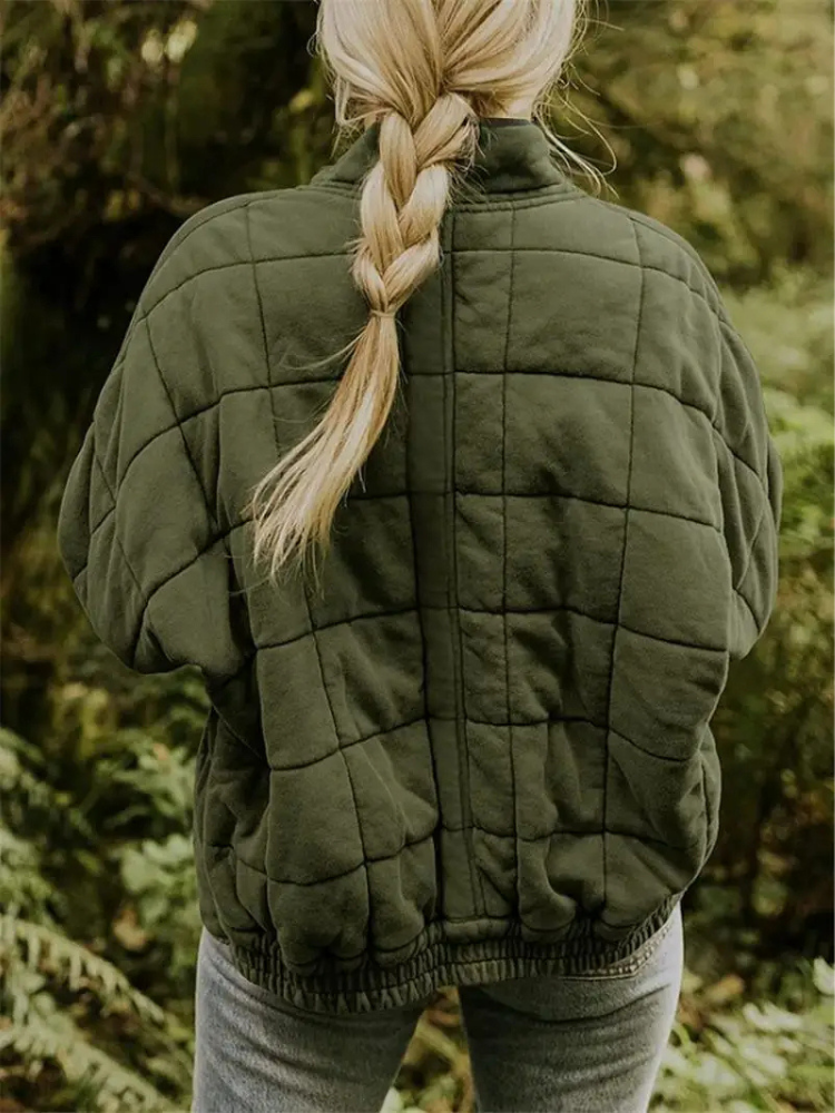 Capri | Jacket With Diamond Stitching