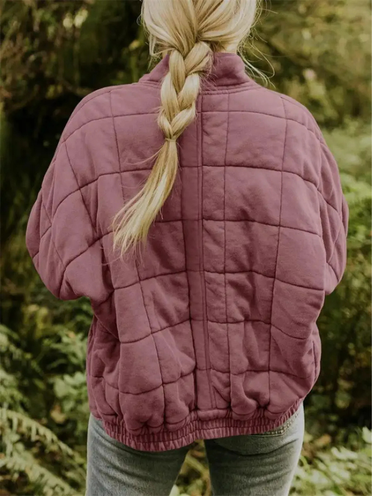 Capri | Jacket With Diamond Stitching