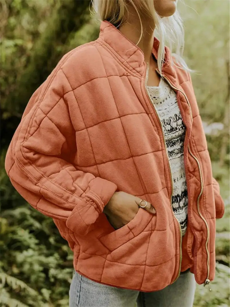 Capri | Jacket With Diamond Stitching