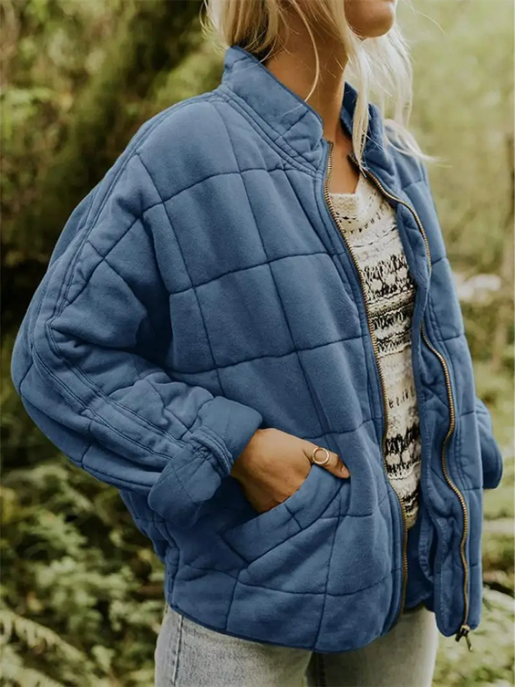Capri | Jacket With Diamond Stitching
