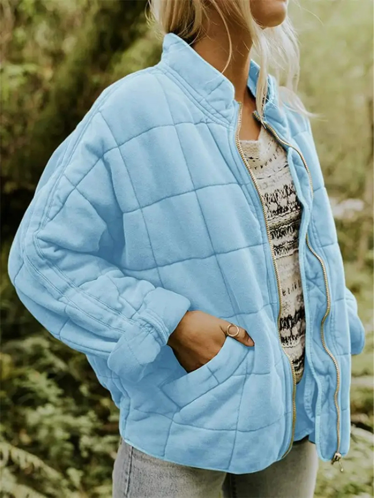 Capri | Jacket With Diamond Stitching