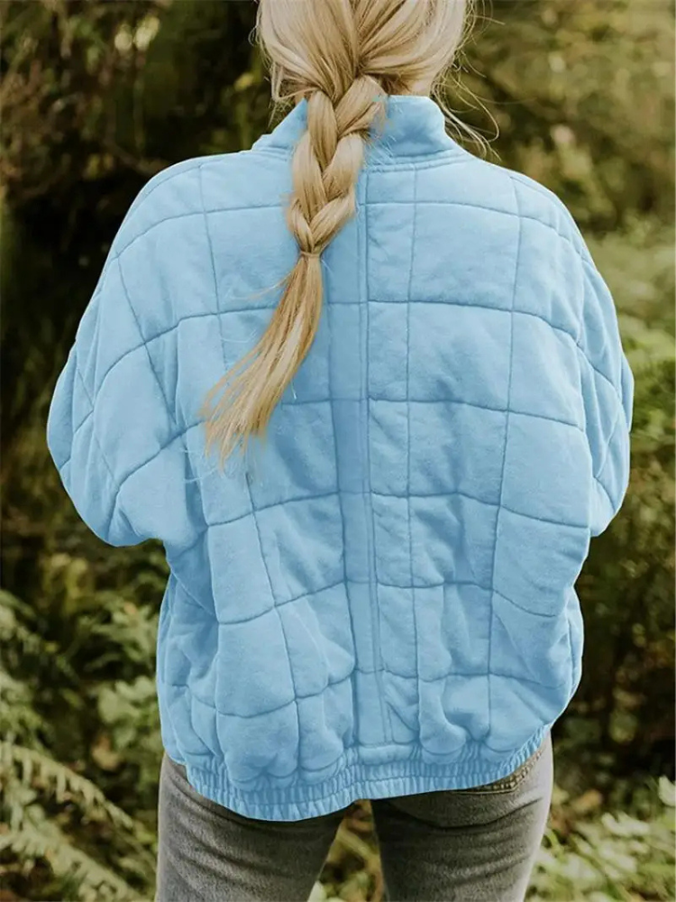 Capri | Jacket With Diamond Stitching
