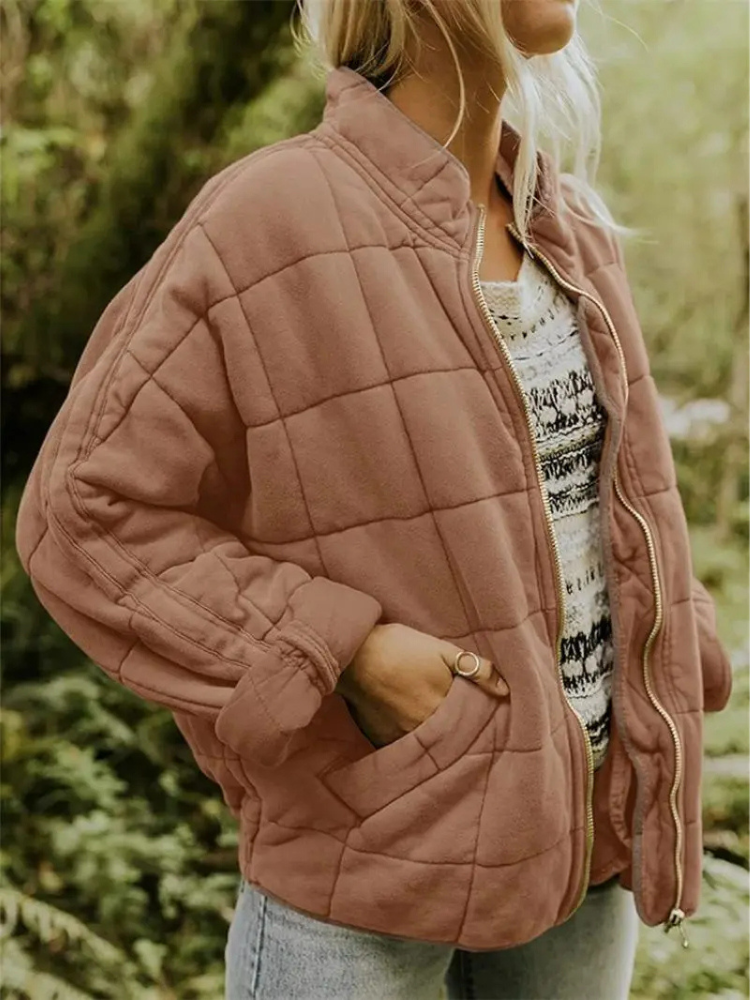 Capri | Jacket With Diamond Stitching