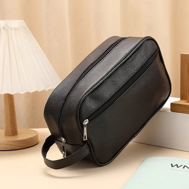 Binyamin | Toiletry Bag with Zipper Pockets and Handle