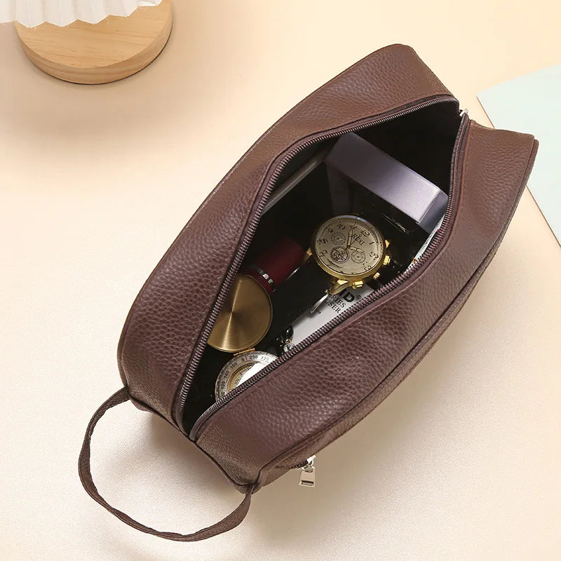 Binyamin | Toiletry Bag with Zipper Pockets and Handle
