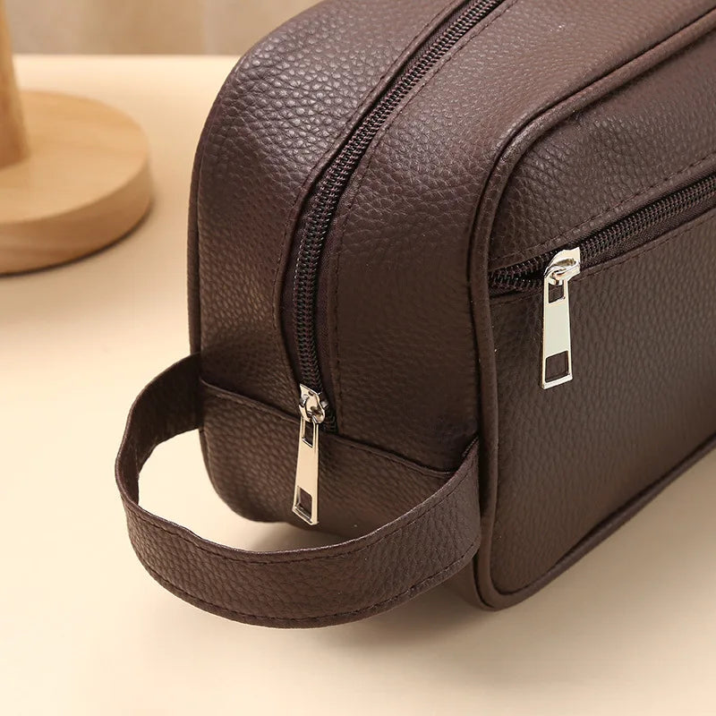 Binyamin | Toiletry Bag with Zipper Pockets and Handle