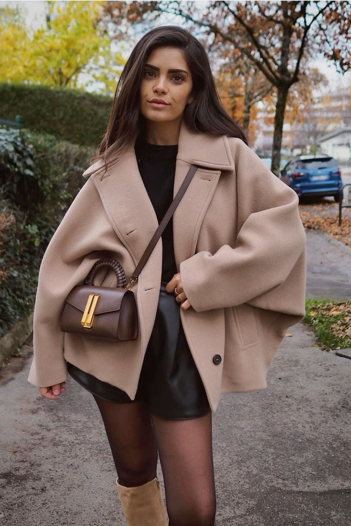 Lior | Jacket with oversized collar