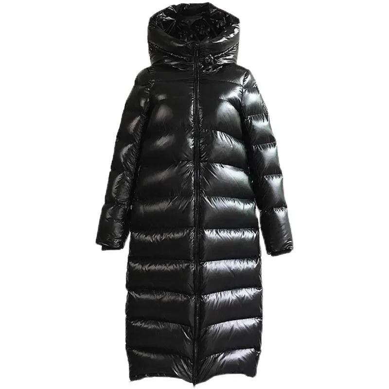 Karri | Women's Long Down Jacket with Hood