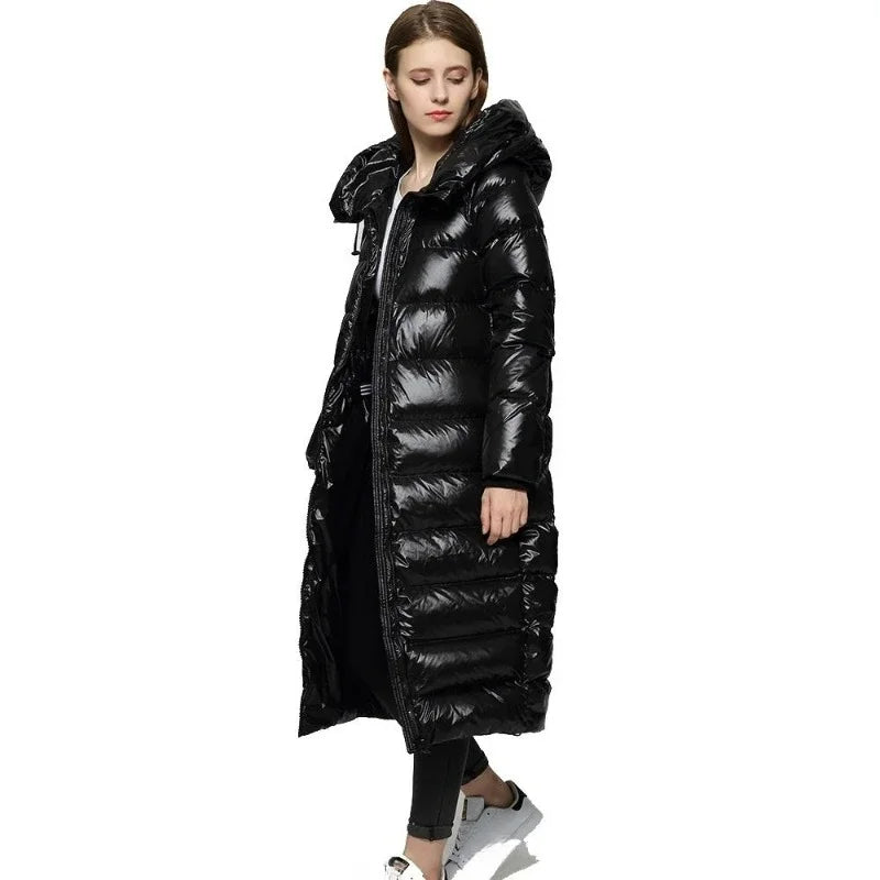 Karri | Women's Long Down Jacket with Hood