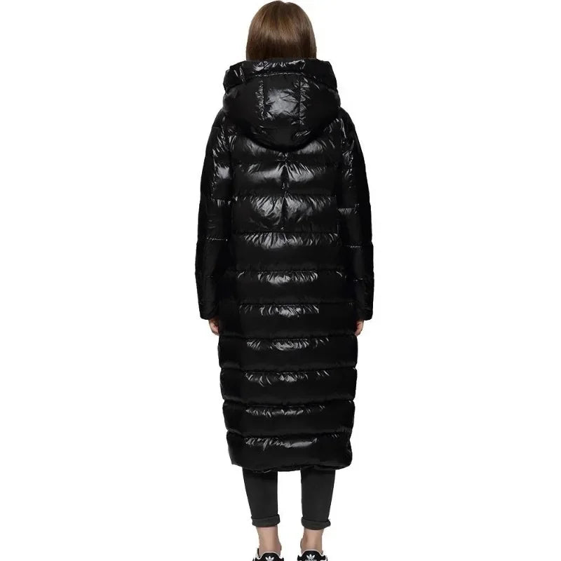 Karri | Women's Long Down Jacket with Hood