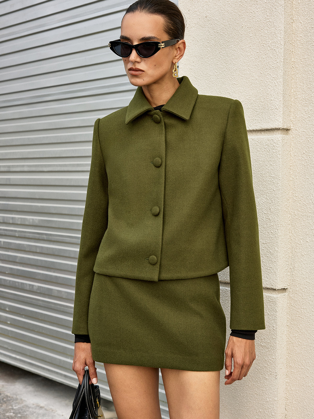 Beyonce | Co-ord Set Stylish Green
