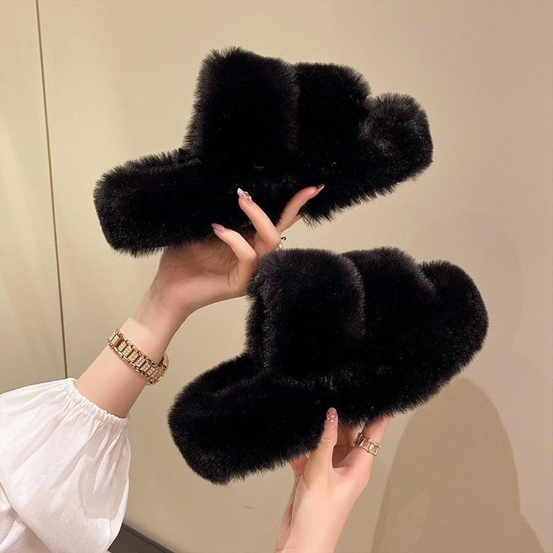 Kailani | Ultra Soft Faux Fur Slippers
