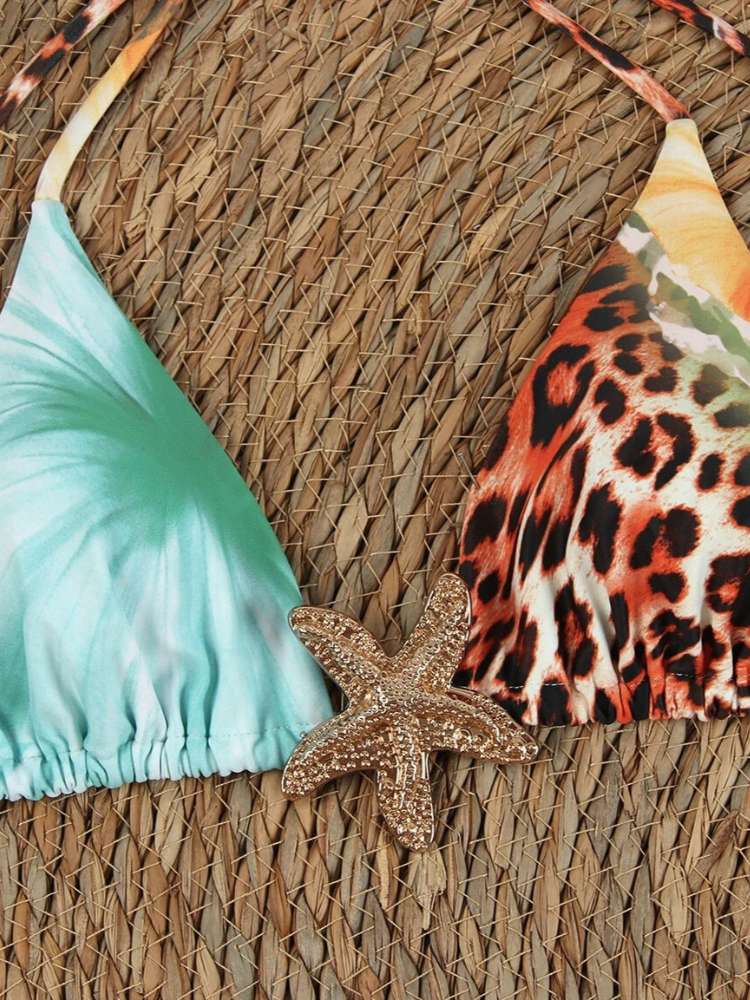 Ayra | Tropical Print Bikini Set
