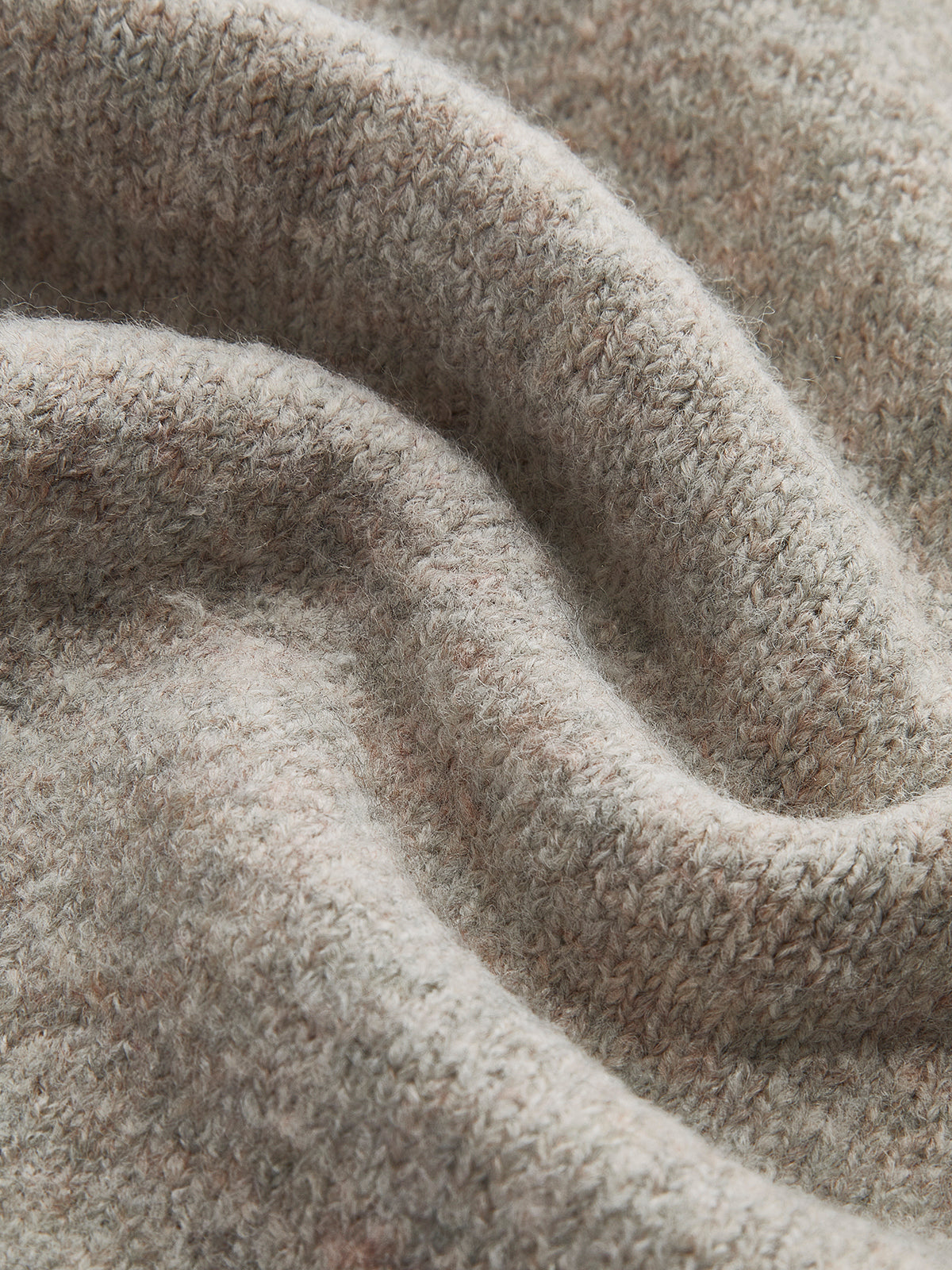 Carla | Women's Sweater Taupe Relaxed Fit