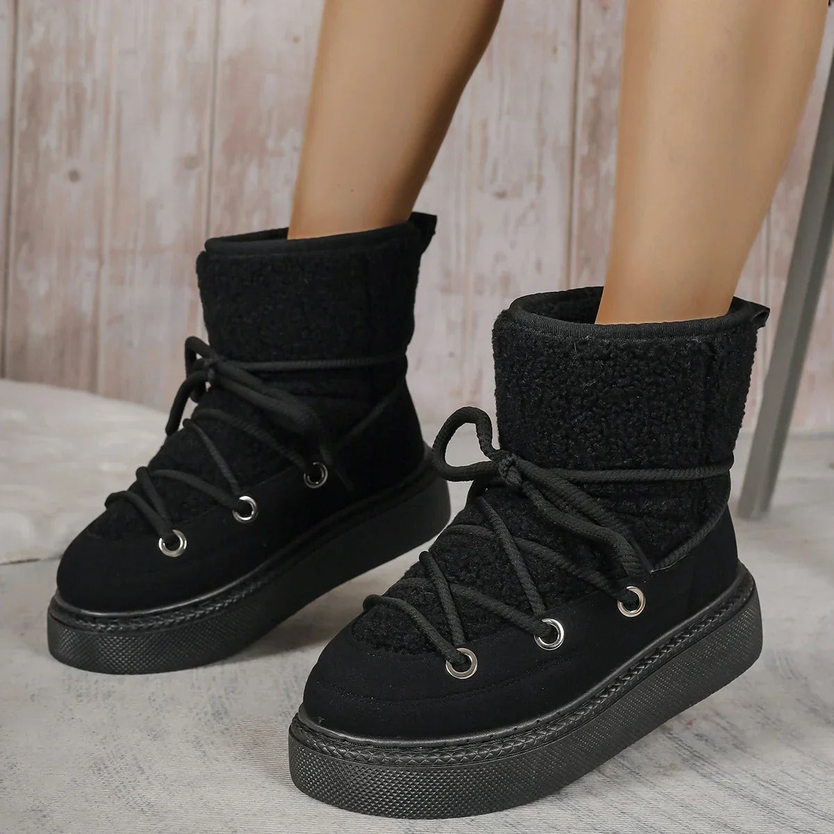 Evelyn | Women's Ankle Boots with Platform Sole