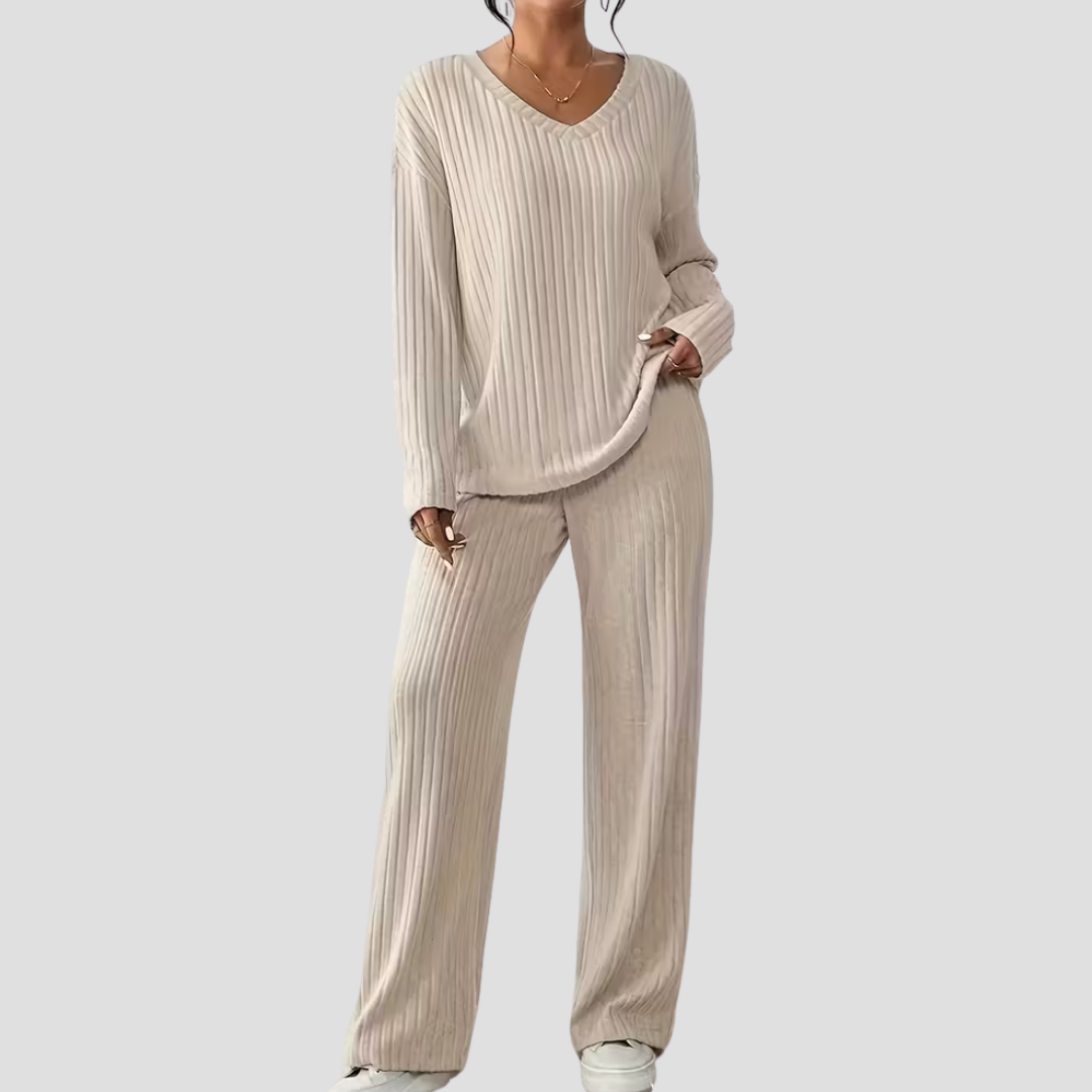 Makinley | Loungewear Set Rib knitted