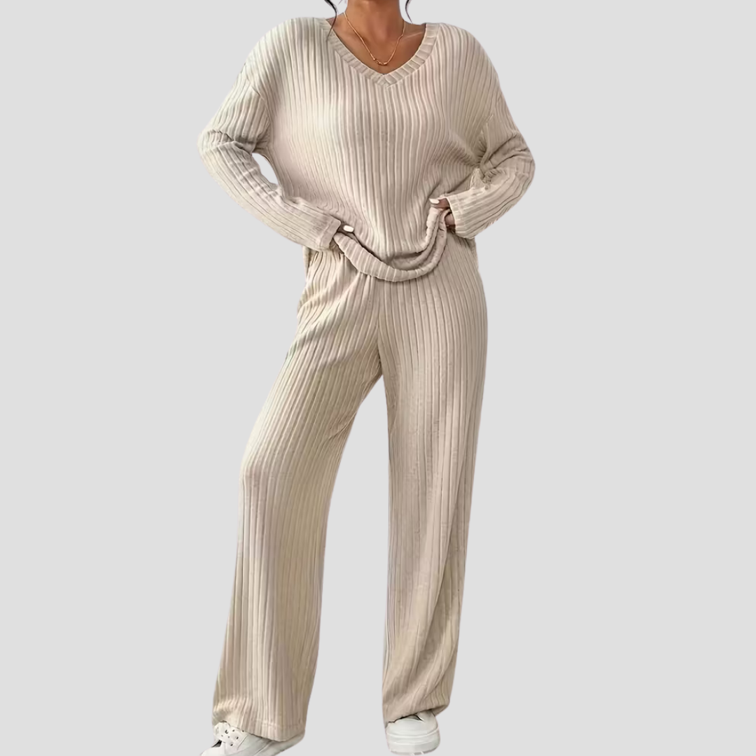 Makinley | Loungewear Set Rib knitted
