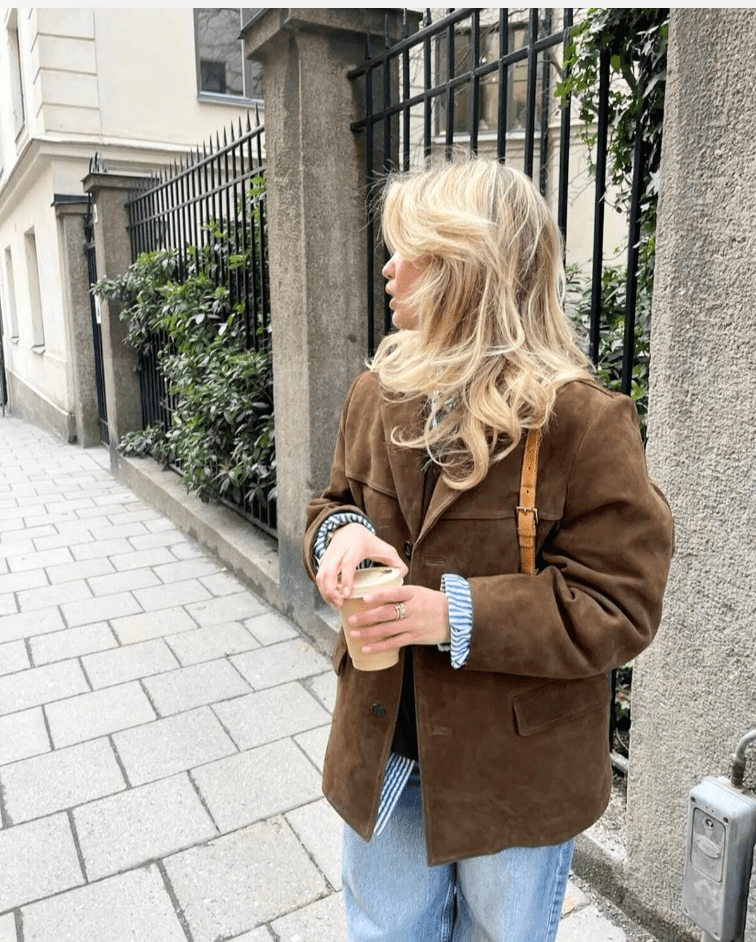 Pyper | Blazer Luxe Suede