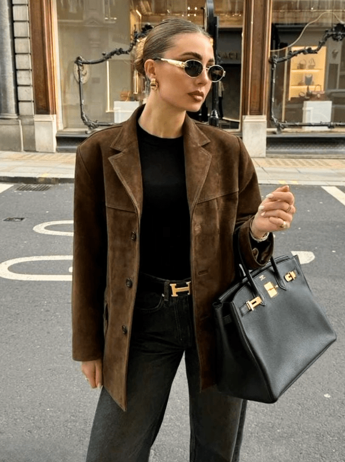 Pyper | Blazer Luxe Suede
