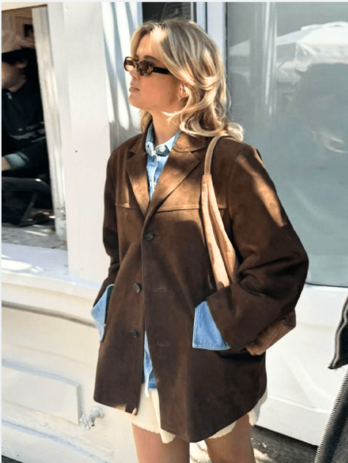 Pyper | Blazer Luxe Suede