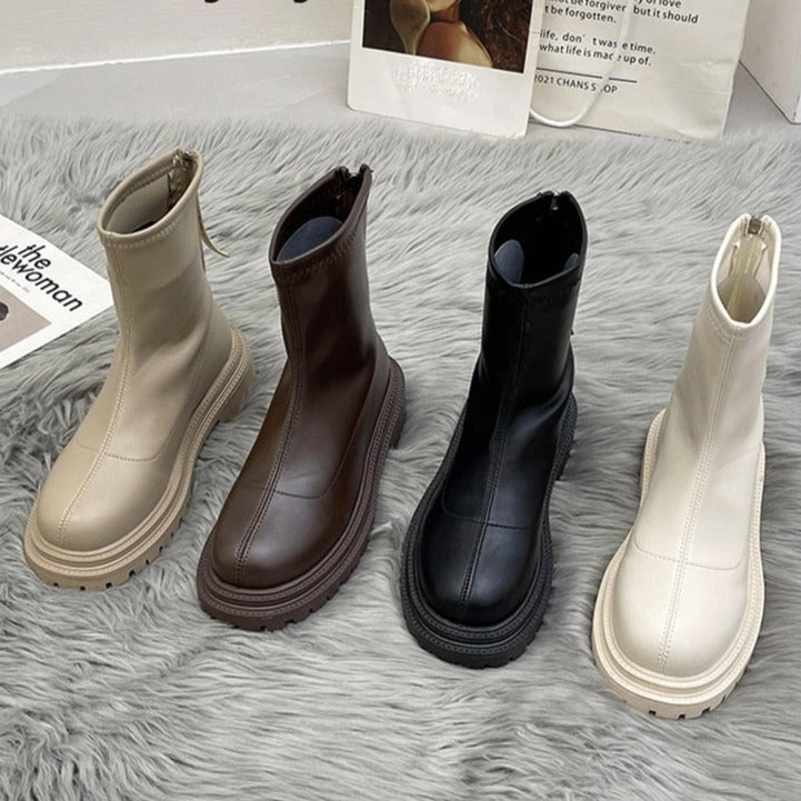 Sheilah | Women's Boots with Chunky Sole