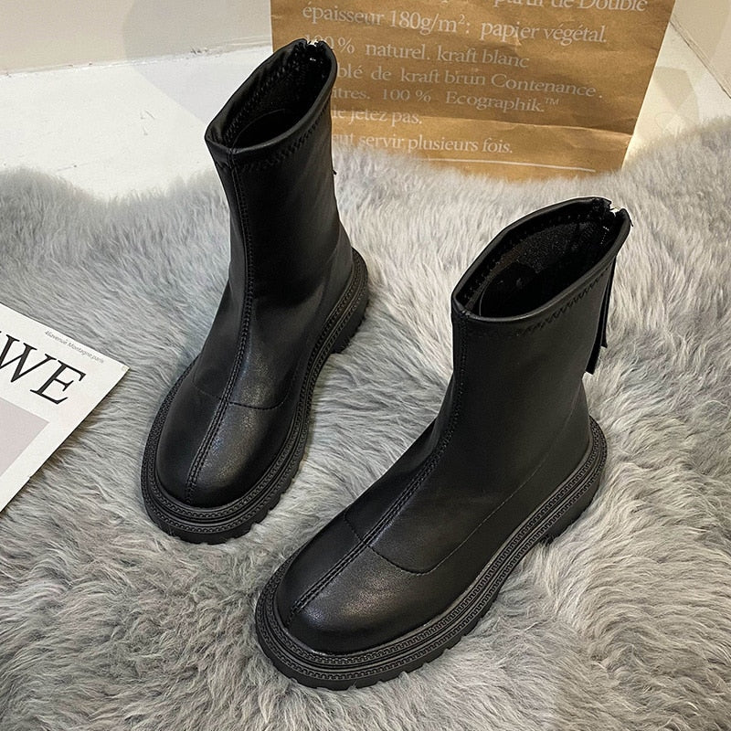 Sheilah | Women's Boots with Chunky Sole