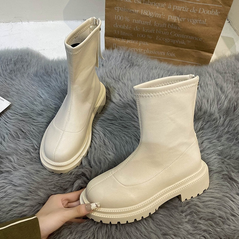 Sheilah | Women's Boots with Chunky Sole