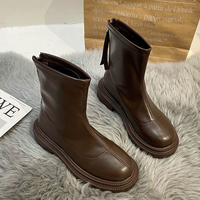 Sheilah | Women's Boots with Chunky Sole