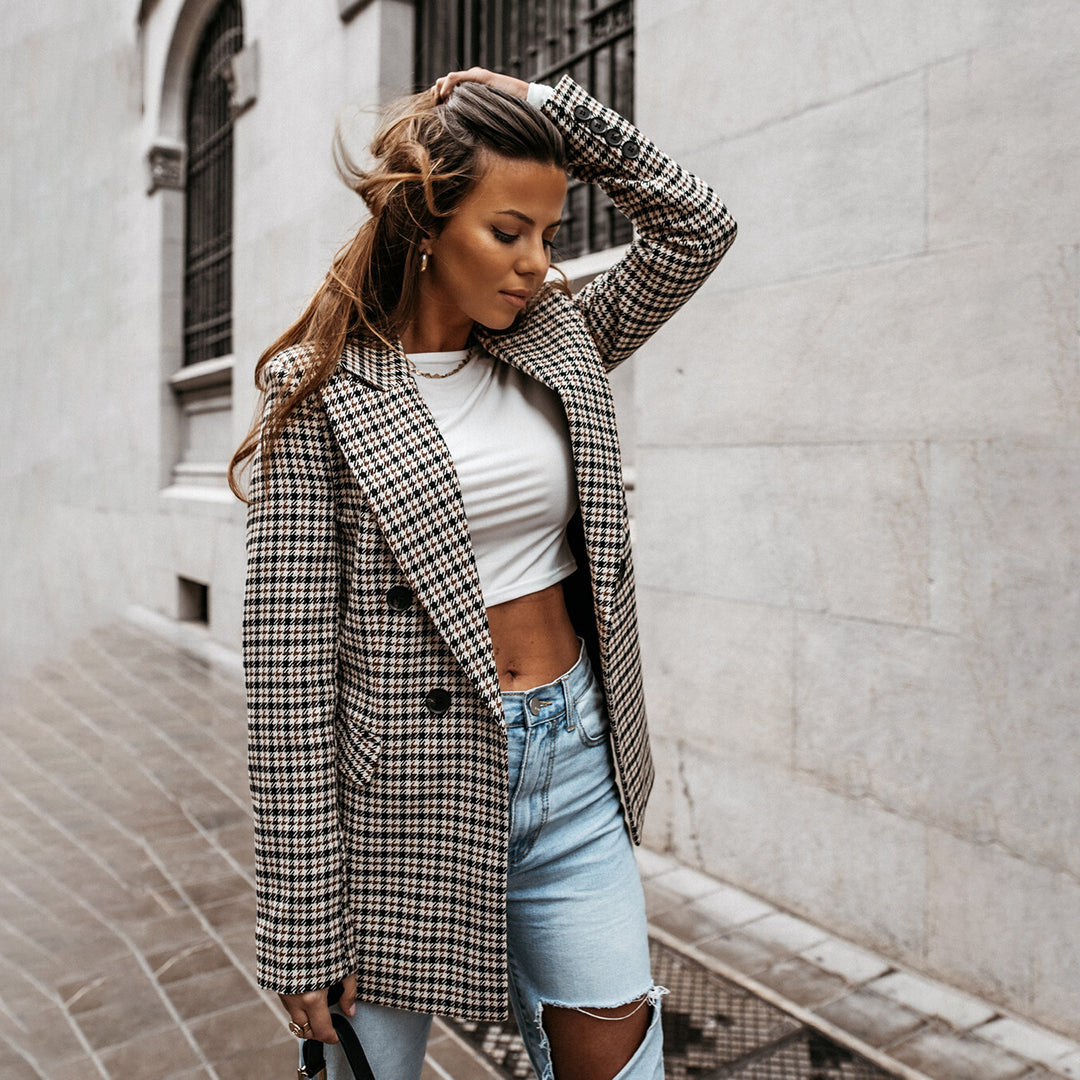 Virginia | Blazer Spotted Double-Knotted