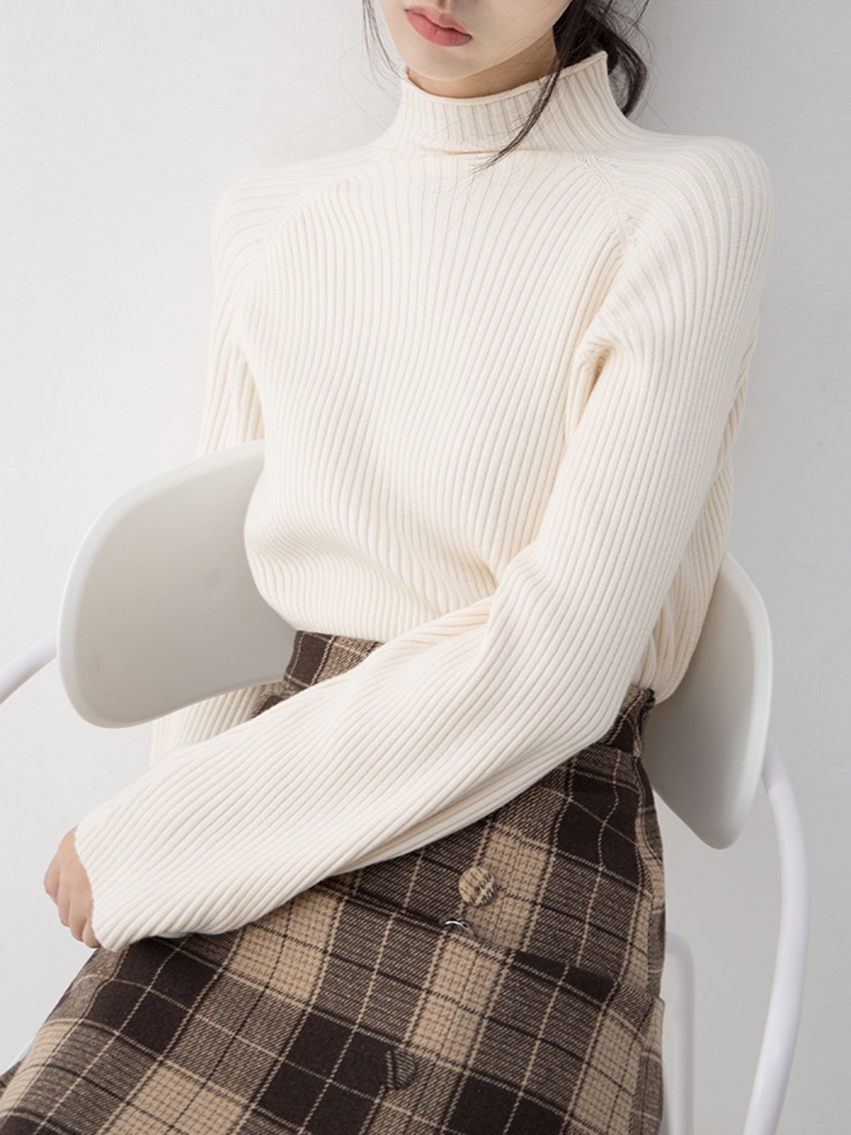 Elli | Sweater with Balloon Sleeves