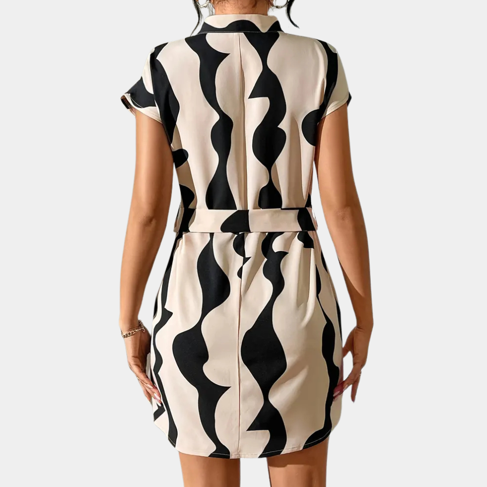 Maricela | Dress Abstract Print