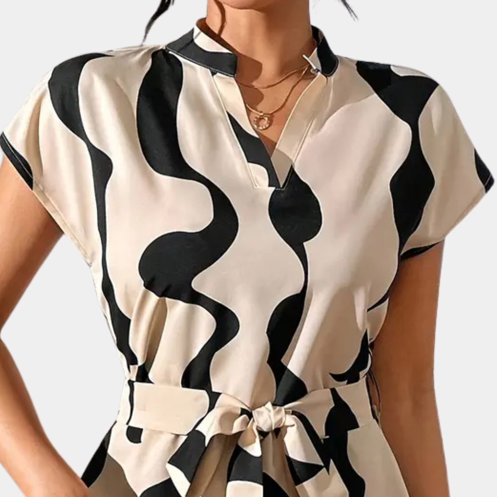 Maricela | Dress Abstract Print