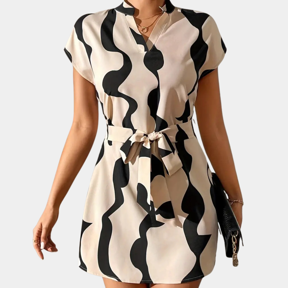 Maricela | Dress Abstract Print