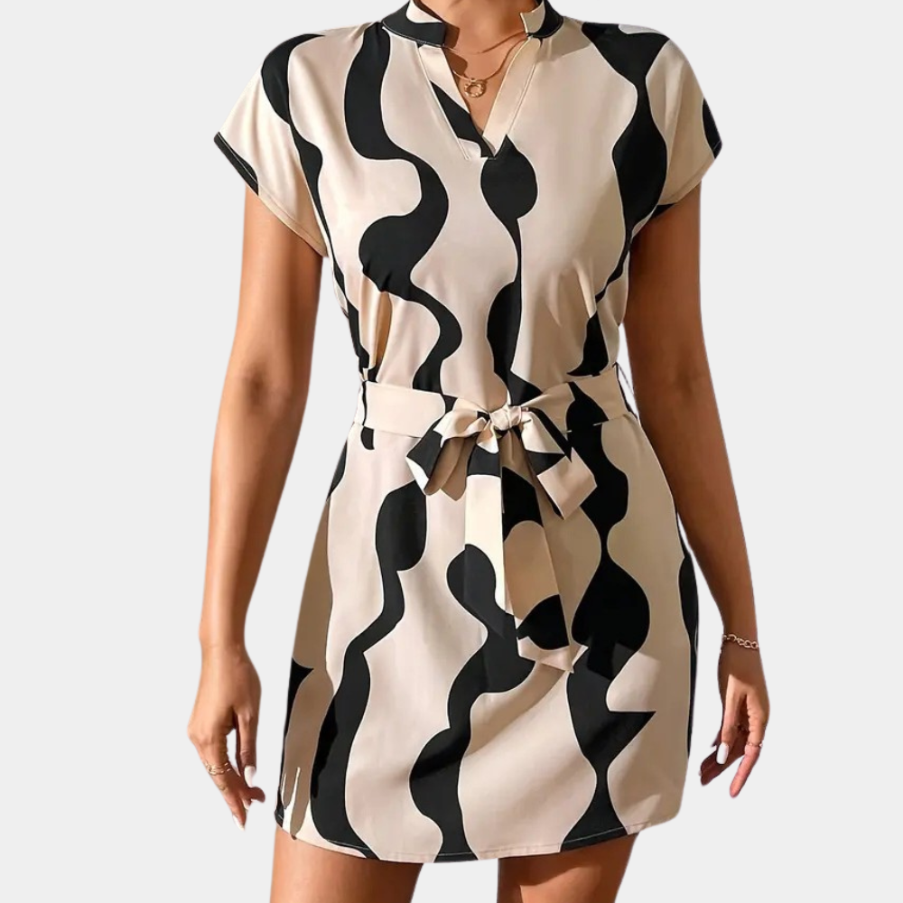 Maricela | Dress Abstract Print