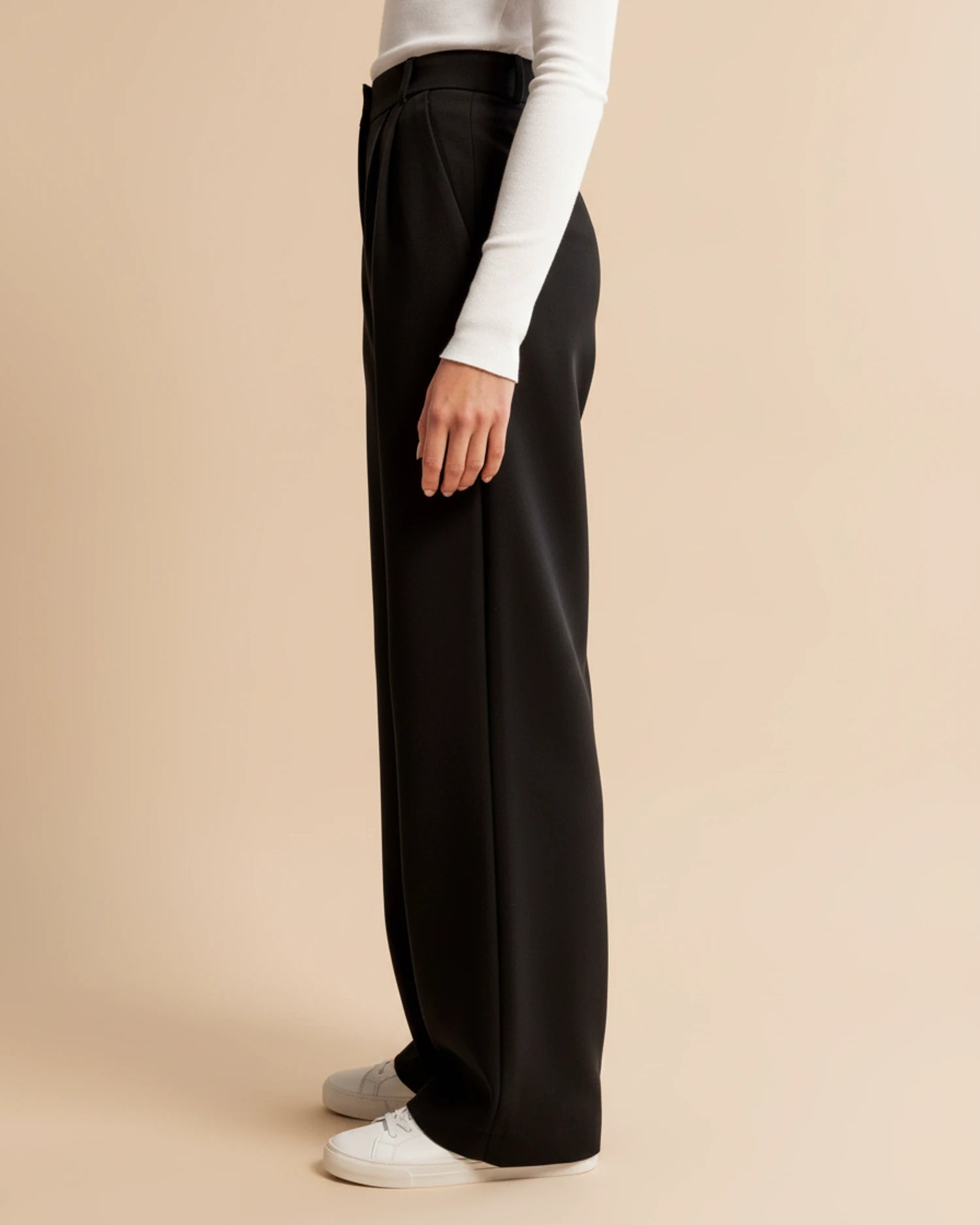 Sindy | High-waisted wide-leg trousers