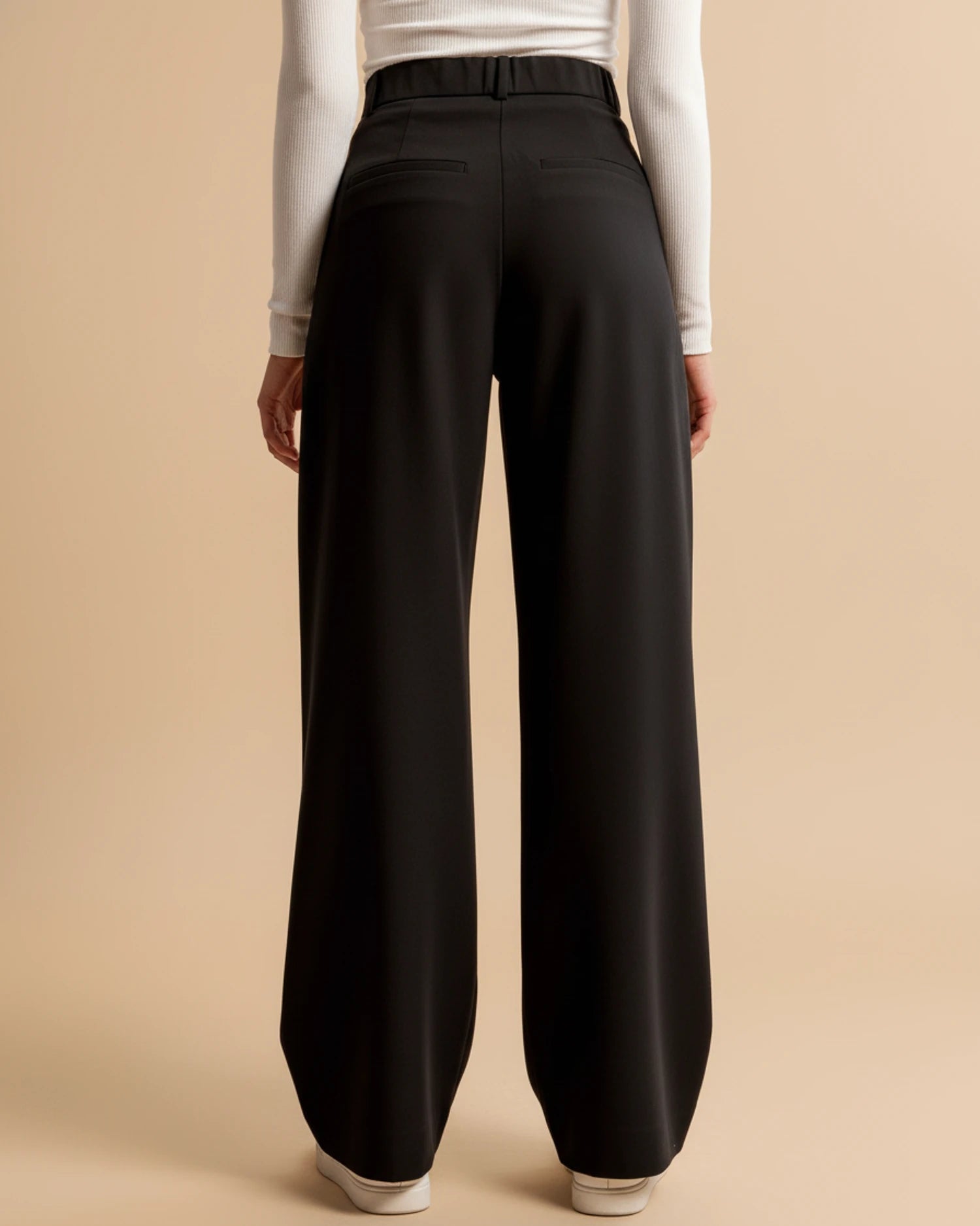 Sindy | High-waisted wide-leg trousers