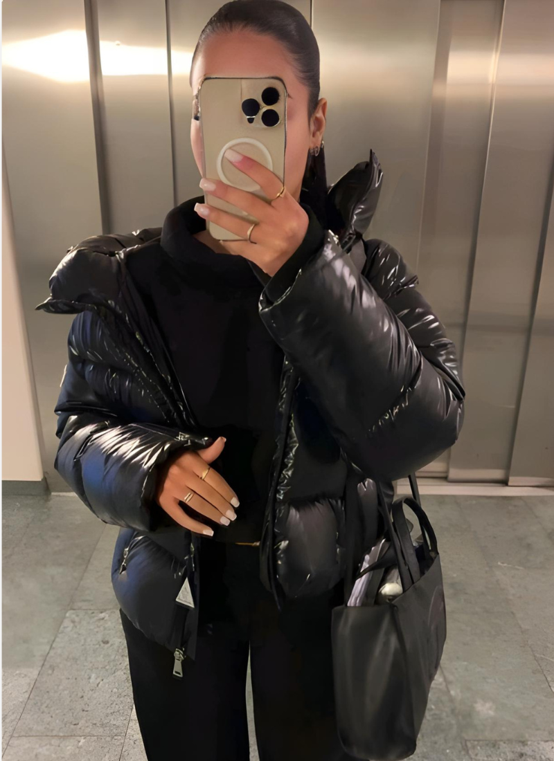 Myron | Puffer Jacket with Glossy Finish