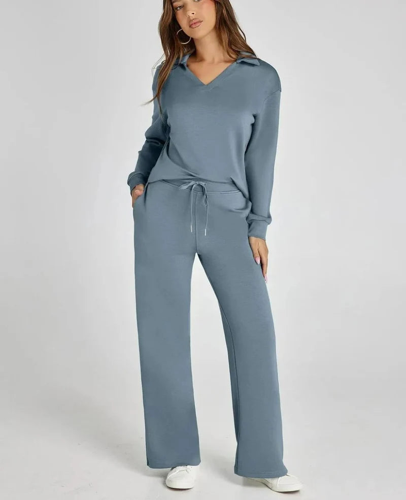 Katelyn | Two-Piece Lounge Set Comfortable Knitted