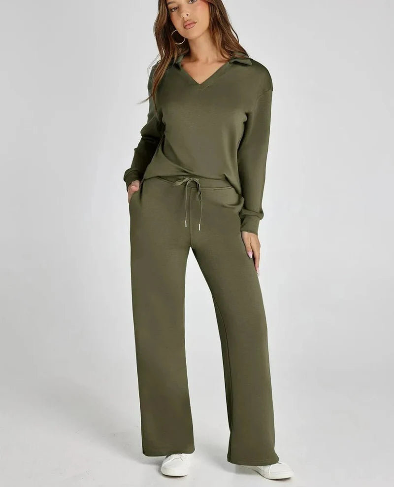 Katelyn | Two-Piece Lounge Set Comfortable Knitted