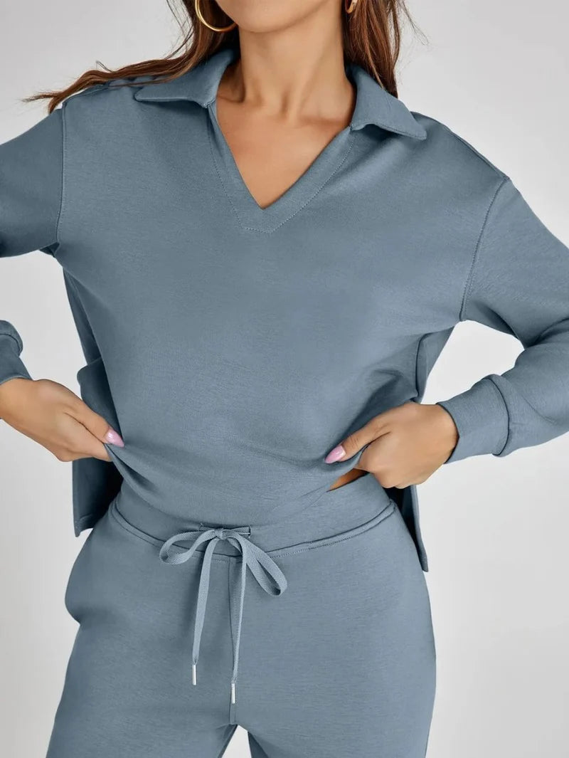 Katelyn | Two-Piece Lounge Set Comfortable Knitted