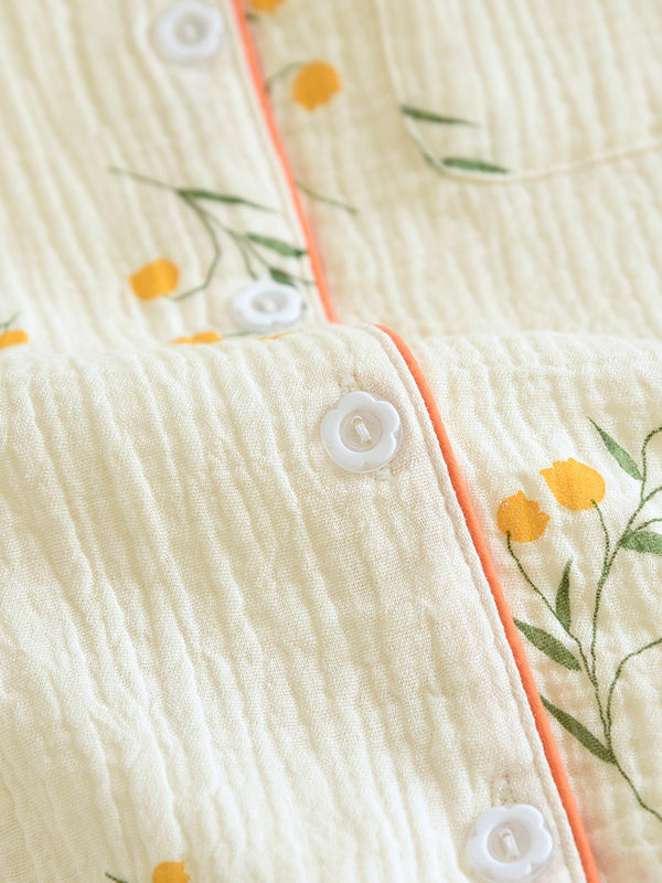Oakleigh | Comfortable Floral Print Pyjama Set for Women