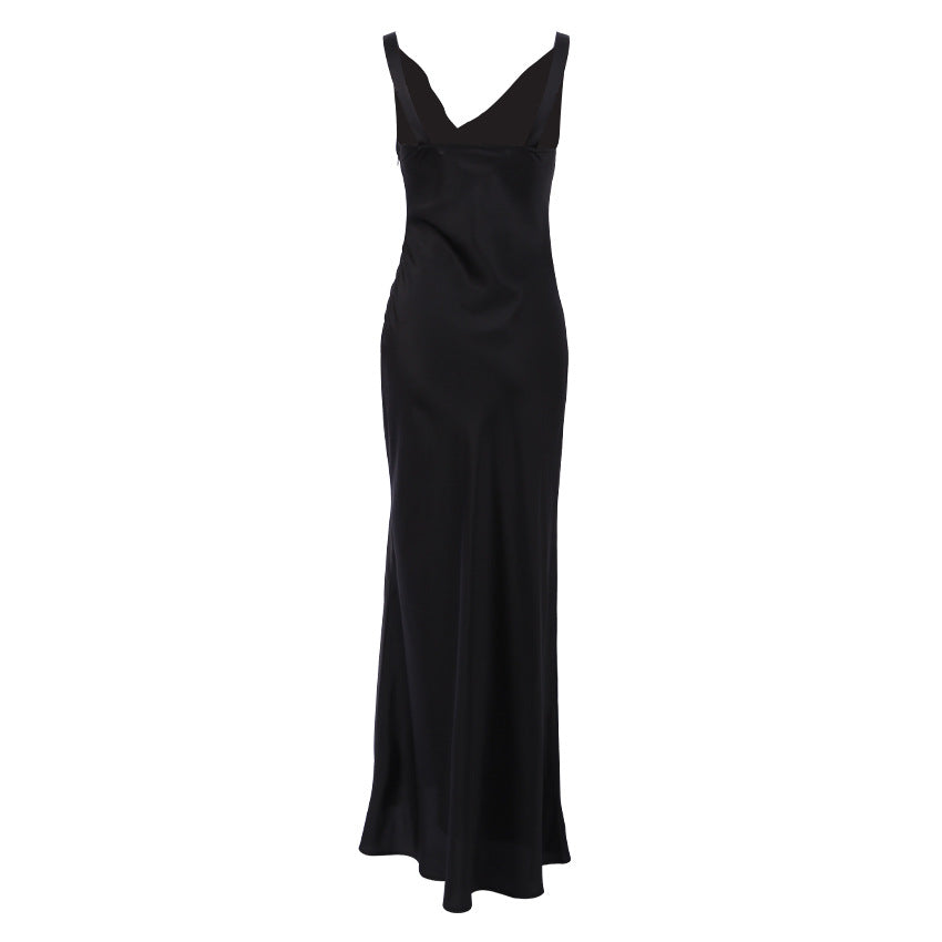 Kailey | Maxi Dress with Drape Neckline